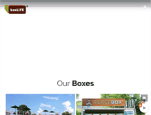 Tablet Screenshot of boxlifeusa.com